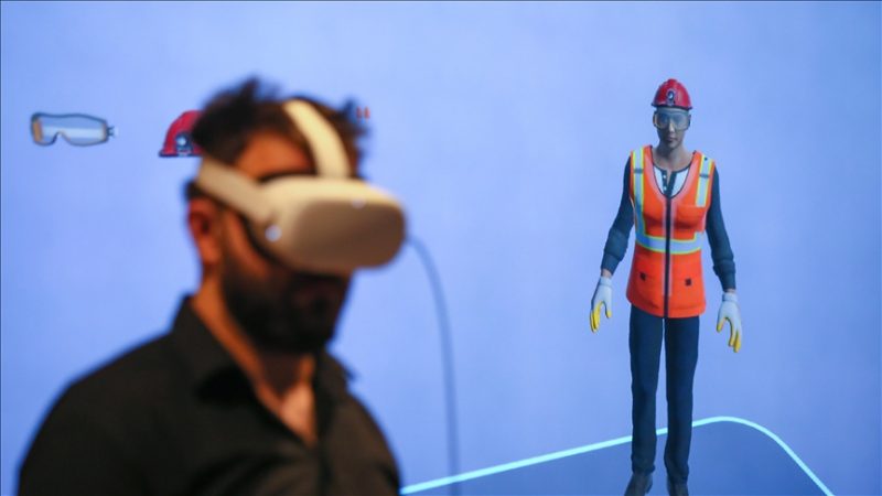 Madencilere “sanal gerçeklik gözlüğü”yle iş güvenliği eğitimi